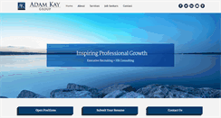 Desktop Screenshot of adamkaygroup.com